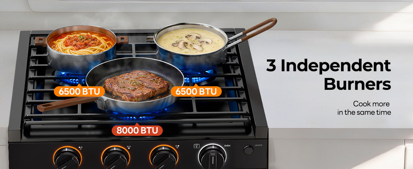 Cook more than one part of the meal