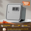 Fogatti InstaShower Ultra, 66,000 BTU, 0.5-3.6 GPM RV Tankless Water Heater with Gray Door & Mixing Tank（Supreme Series）