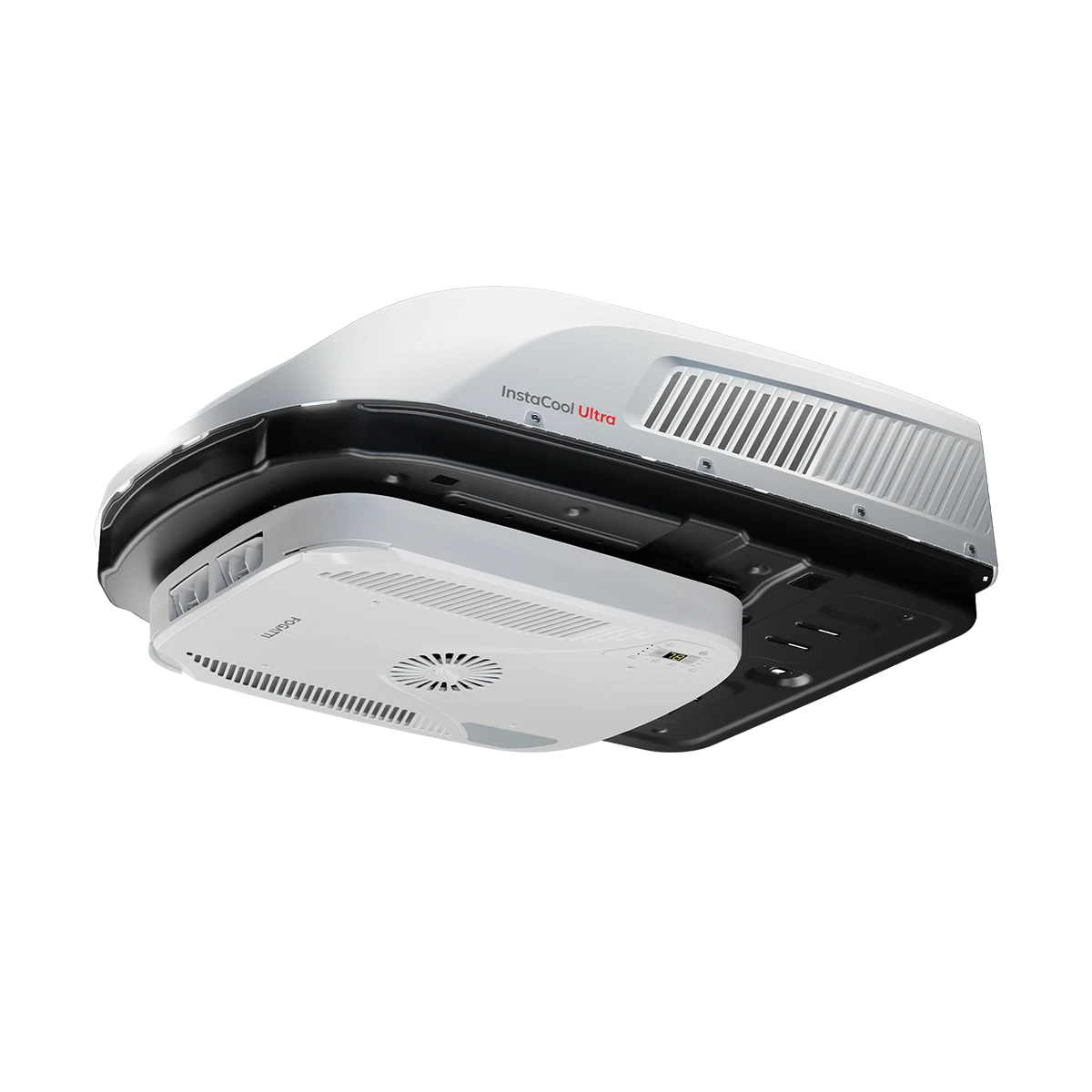 Fogatti InstaCool Ultra Rooftop RV Air Conditioner with Heat Pump | 16,000 BTU Cooling with 12,500 Heating | Non-Ducted