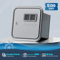Fogatti InstaShower Ultra, 66,000 BTU, 0.5-3.6 GPM RV Tankless Water Heater with Gray Door & Mixing Tank（Supreme Series）
