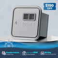 Fogatti InstaShower Ultra, 66,000 BTU, 0.5-3.6 GPM RV Tankless Water Heater with Gray Door & Mixing Tank（Supreme Series）