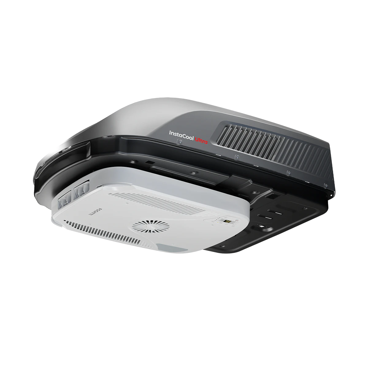 Fogatti InstaCool Ultra Rooftop RV Air Conditioner with Heat Pump | 16,000 BTU Cooling with 12,500 Heating | Non-Ducted