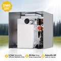Fogatti RV Tankless Water Heater InstaShower 7 (Without Door), 48,000 BTU Heating, Energy Saving Model