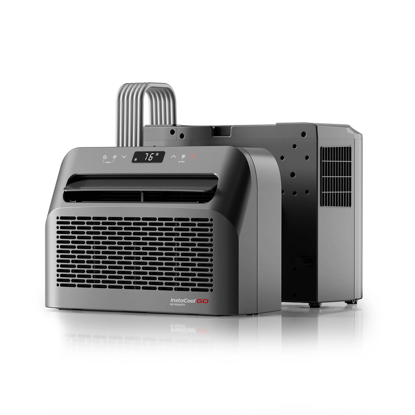 Fogatti InstaCool Go Portable Window Air Conditioner, 6500 BTU Mini Split, U Shaped