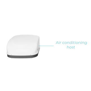 Fogatti InstaCool 15,000 BTU RV Rooftop Air Conditioner | Fast Cool | Replaceable Ducted/Non-Ducted RV AC | 115V(AC)