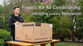 How to install Fogatti RV air conditioner influencer installation video