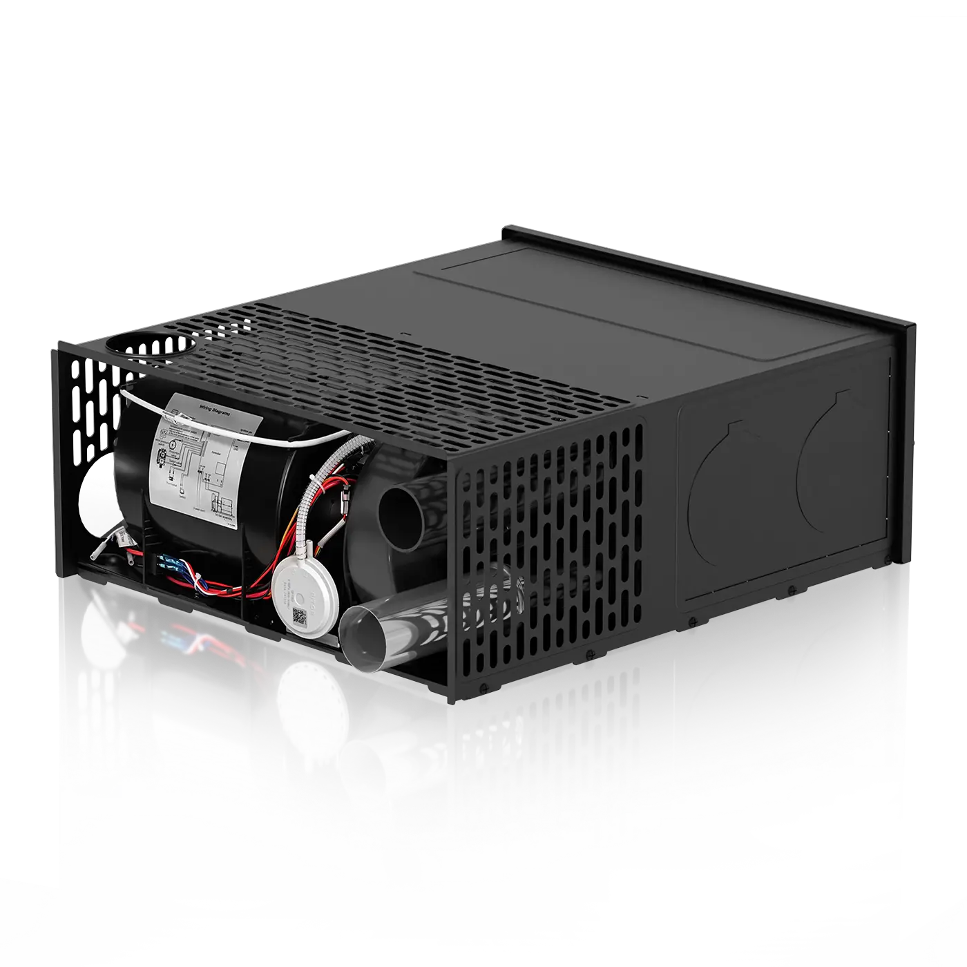 Fogatti InstaHeat 30K BTU RV Furnace, Ducted Propane Heater with Smart Remote Control,12V DC