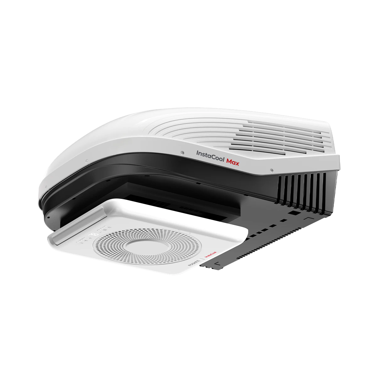 FOGATTI InstaCool Pro Max 18,000 BTU RV Rooftop Air Conditioner with Heat Pump, 16,000 BTU Heating, Compatible with Ducted and Non-Ducted RVs